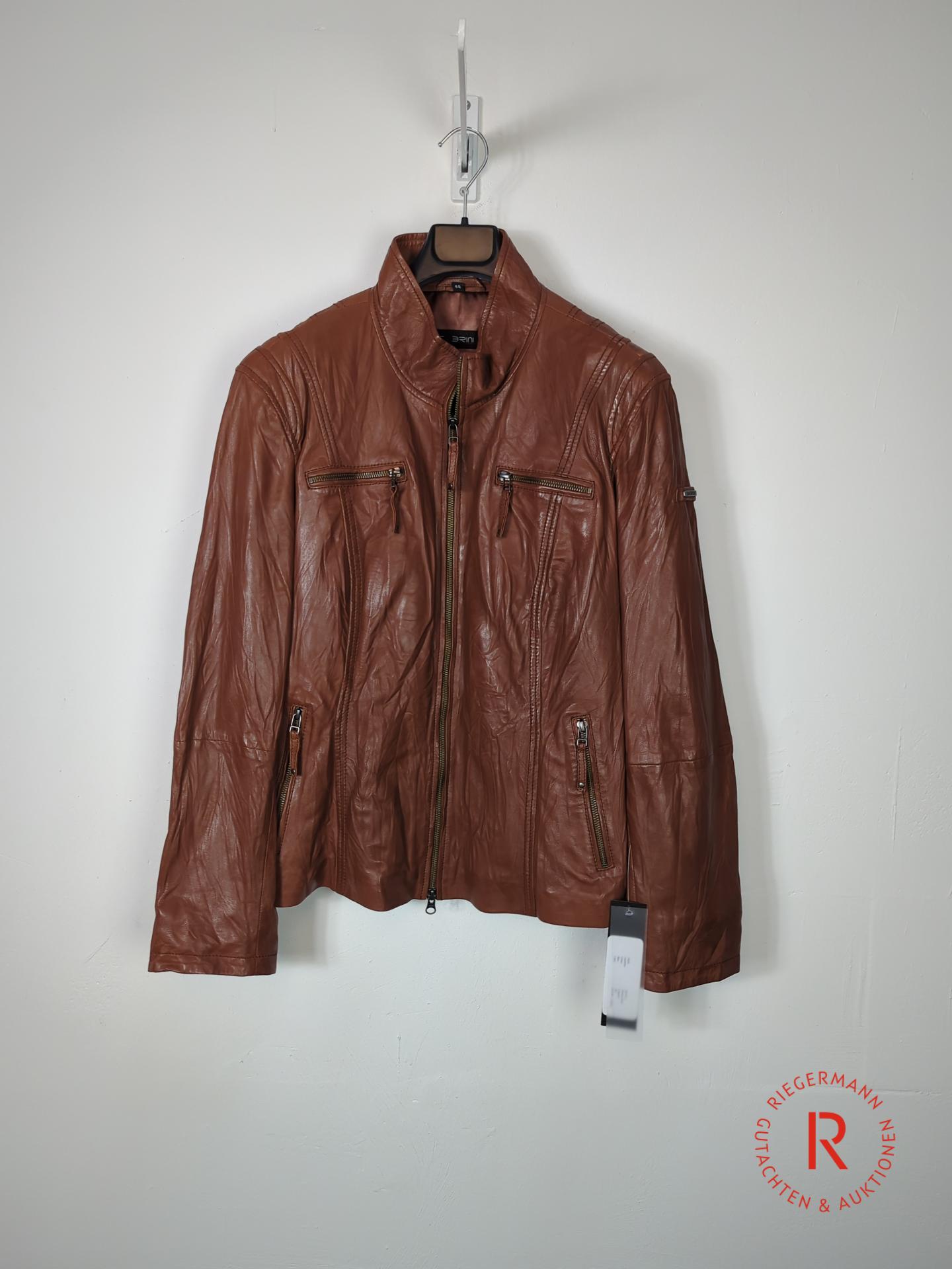 DAMEN LEDERJACKE GRÖSSE 48